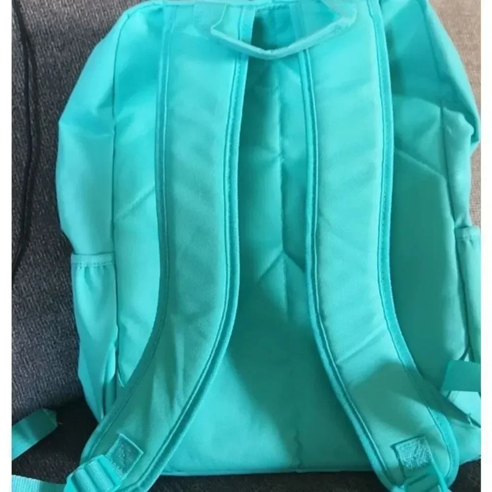 Green Eastport backpack 4 book capacity Laptop sleeve Water bottle pockets NWT